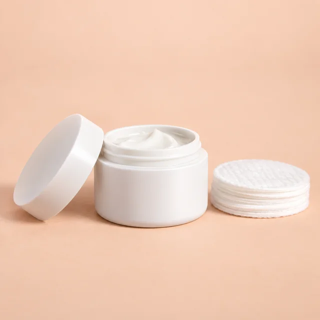 Skin-care products on a neutral background